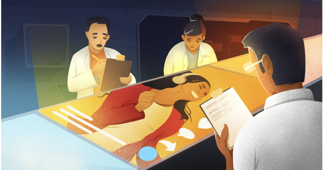 Illustration from the video quality enhancement article
